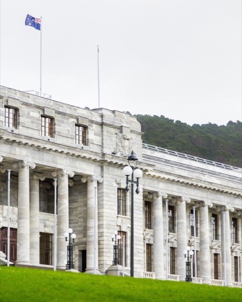 Parliament House in Wellington